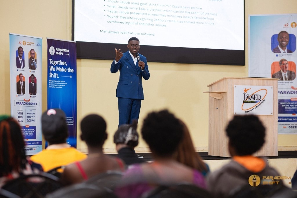 Paradigm Shift speaker at ISSER, University of Ghana